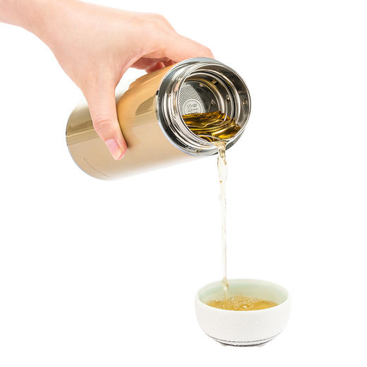 齐心保温杯LC-507 400ml（316不锈钢） 商品图1