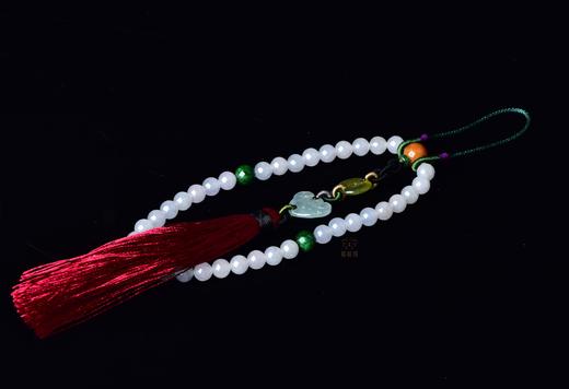 【万事如意】翡翠如意压襟红-BW2406073 商品图2