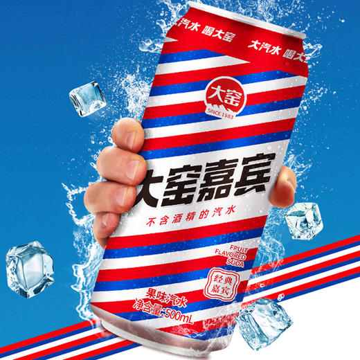 大窑嘉宾果味汽水罐装500ml(6974800840279) 商品图0