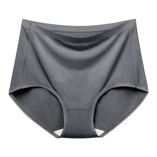 雀说 【3条】含蚕丝底裆莫代尔高腰内裤女士QS9138 （可穿80-175斤） 商品图5