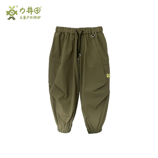 2025年新款 力丼田儿童户外山系 四面弹防泼水长款长裤 70D泡泡弹 L2411X002CAYW 商品图5