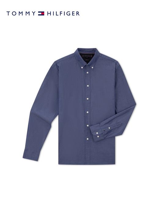 TOMMY 长袖衬衫男  MW33326-DXF 蓝灰色. 商品图0