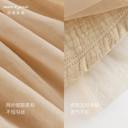 马克珍妮女童新年款网纱短裙半身裙蛋糕裙儿童夏装裙子241080 商品图4