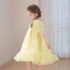mettekids儿童裙子2024新款夏季女童绣花连衣裙泡泡袖网纱公主裙 商品缩略图1