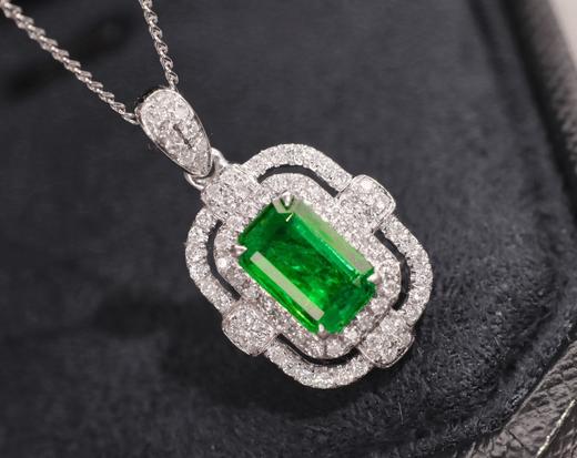 1ct 祖母绿吊坠 商品图1