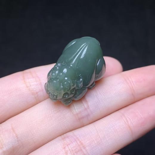 玉美人菲菲HZ#和田玉貔貅吊坠约18*29mm 商品图0