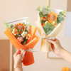 【手编花束，真爱永恒】阳光丽人眷恋向日葵，萌妹子爱上编织花束。闺蜜必买的手工永生花，为你的七夕增一份温馨。七夕情人节礼物 商品缩略图2