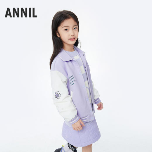 女童夹克外套秋季新款安奈儿童装EG435564 商品图1