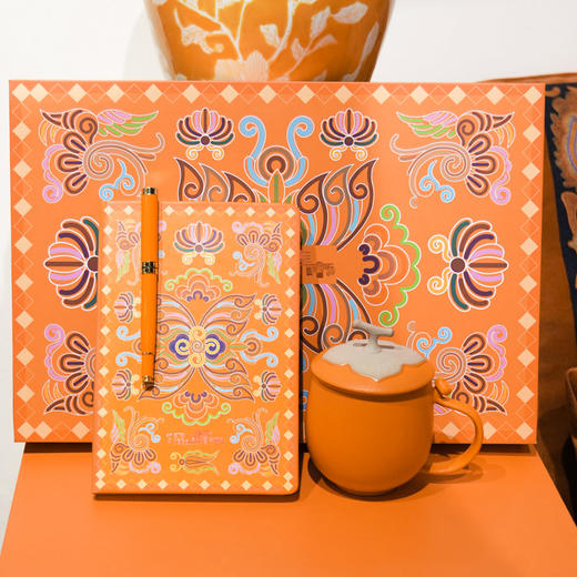 深山集市·柿柿如意马克杯书签笔礼盒 商品图2