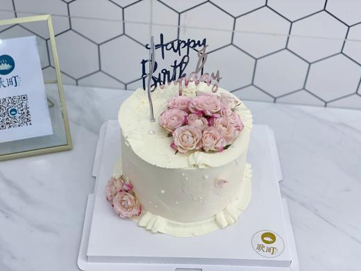 Happy birthday 纯白珍珠小粉玫瑰 商品图1