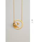 莳绘珍珠18K项链—云 商品图2