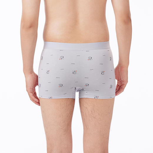 都市丽人都市锋尚内裤日常休闲平角裤50S人棉男士内裤FKTCE9 商品图3