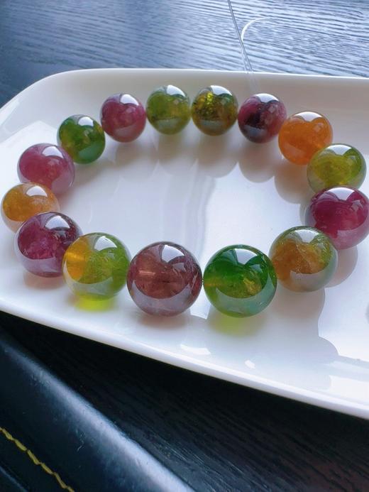 67.9g 14.5mm 碧玺手链 商品图0