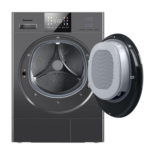松下(Panasonic)洗烘套装XQG100-E17F+NH-ER19P【专】洗10KG烘10KG 彩屏 除毛烘 智能投放 APP智控 商品图3