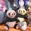 深山集市 小熊猫花布玩偶  随机花色发货 商品缩略图3