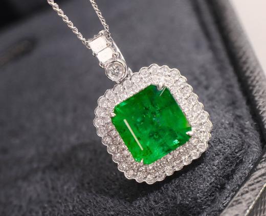 2ct 祖母绿吊坠 商品图1