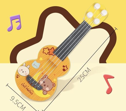 迷你小号尤克里里，萌趣造型，四弦调音25cm/35cm可选，学习乐理，增强乐理认知能力 玩具乐器 商品图4