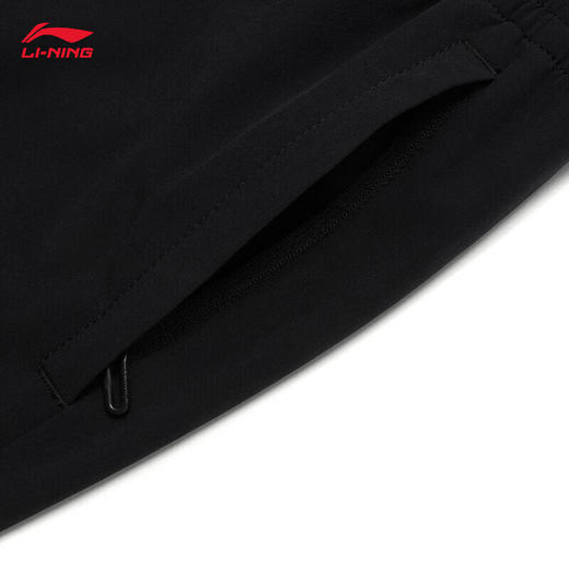李宁排湿速干运动裤女子健身系列2024夏季莱卡束脚裤子AYKU466 商品图4