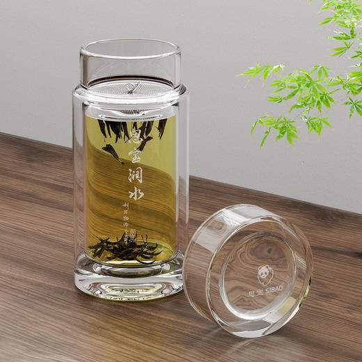 思宝旗舰店新品思宝润水双层玻璃杯便携车载礼盒包装 商品图4
