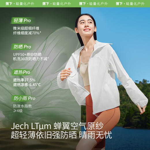 蕉下轻薄防晒衣女TS40224夏新款防紫外线专业防晒服透气夹克外套 商品图1