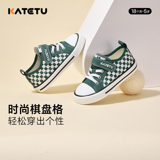 卡特兔女童帆布鞋2024秋季新款宝宝鞋子软底防滑幼儿园儿童室内鞋 商品图2