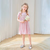 mettekids女童裙子夏季2024新款儿童连衣裙粉色甜美泡泡袖公主裙 商品缩略图2