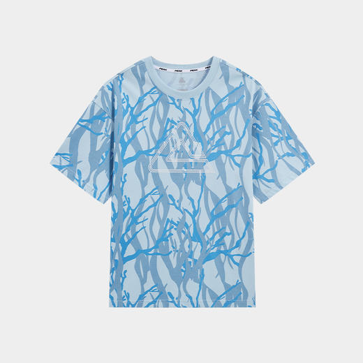 匹克2024年新款时尚系列男款圆领短T恤F6241501 商品图0