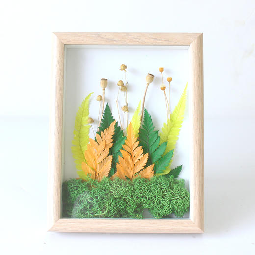 【教师节永生花中空相框】送老师diy干花材料包 手工制作礼物 节日礼物 商品图6