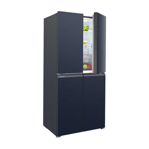 西门子（SIEMENS）550L大容量家用十字对开门四门多门冰箱 一级能效超薄可嵌入风冷无霜净味湖韵蓝KC565683EC 商品图6