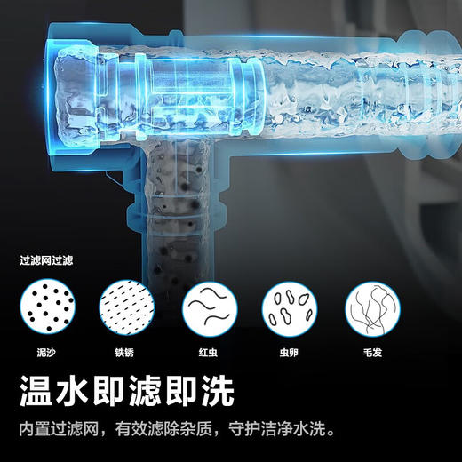 松下（Panasonic）智能马桶盖 即热式全功能智能遥控 暖风烘干抗菌除臭洁身器RPTK25【烘干+抗菌】遥控款 商品图3