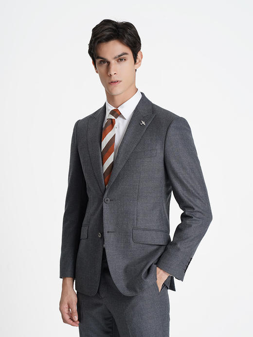 callisto深灰色绵羊毛西服 商品图3