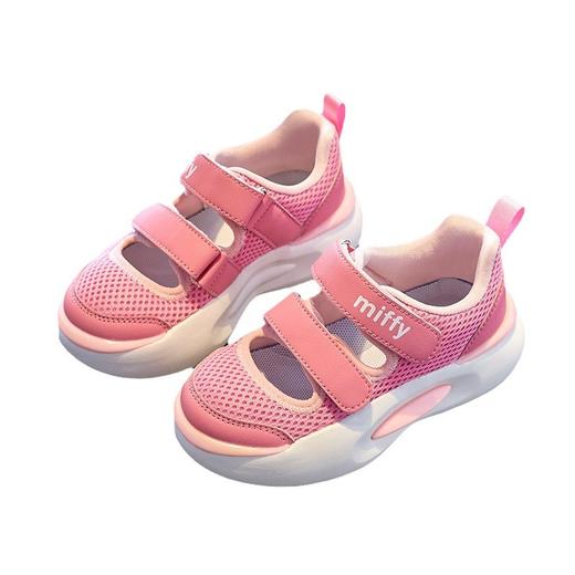 Miffy米菲童鞋官方旗舰店2024夏季新款女童网面镂空学生运动鞋子HLY 商品图4
