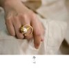莳绘珍珠18k戒指—云 商品缩略图0