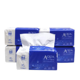 洁云柔韧3层6包装130抽