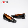 CHCH平衡鞋新款羊皮简约大方百搭粗跟女式通勤单鞋CN2B5101 商品缩略图1