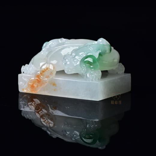 【招财】翡翠貔貅印章-BW2406069 商品图2