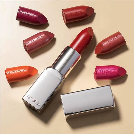 德国雅蔻晶漾唇膏#404暖调正红 4g口红 商品图3