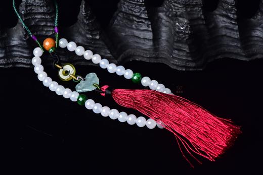 【万事如意】翡翠如意压襟红-BW2406073 商品图5