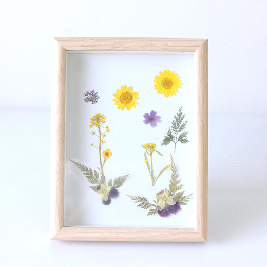 【教师节永生花中空相框】送老师diy干花材料包 手工制作礼物 节日礼物 商品图9