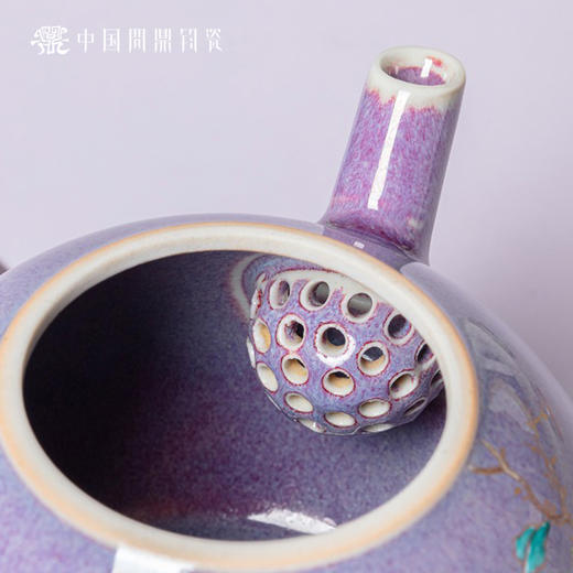 问鼎钧瓷南宫壶（福寿） 商品图1