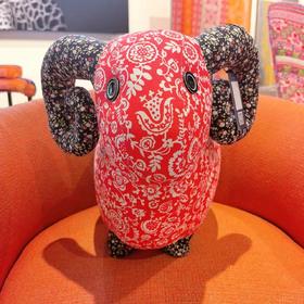 深山集市 花布大绵羊 花色随机发货 50*38CM