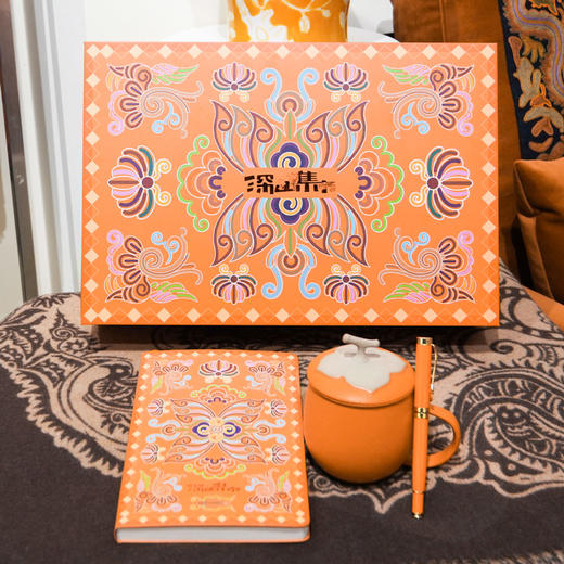 深山集市·柿柿如意马克杯书签笔礼盒 商品图1