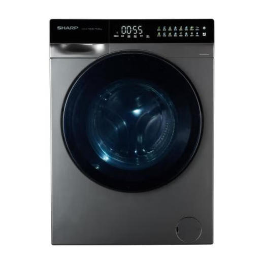 夏普10kg一级能效滚筒洗衣机XQG100-6B43K-H 商品图0