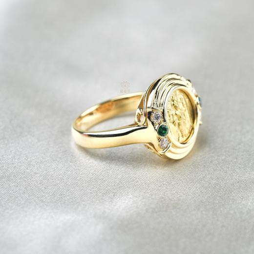 【千年护佑】古印度金币戒指-GB12405083 商品图2