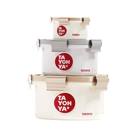 TA11-0036BP 焕新系列 圆形保鲜盒三件套