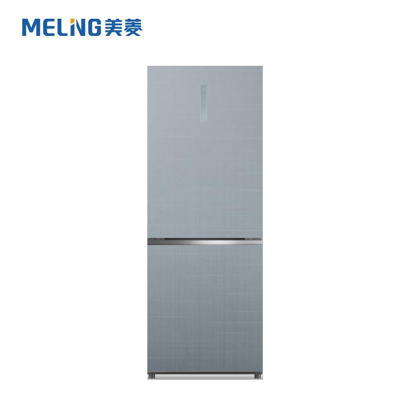 广电优选  美菱BCD-338WP9B 星河银 家用两门冰箱一级能效