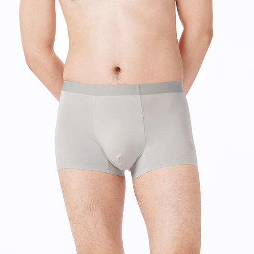 都市丽人都市锋尚内裤铂金舒适平角裤100S长绒棉男士内裤FKT4B2 商品图1