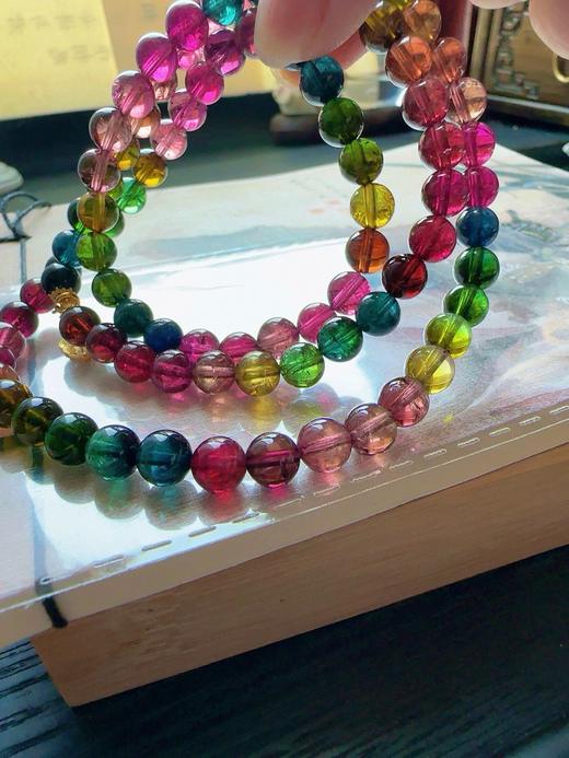 41g 6.7mm 碧玺手链 商品图0