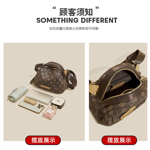 Safiya/索菲娅2024新款腰包胸包时尚小圆包女士单肩斜挎包 SF9151112Y1B /SF42215123*20 商品图8