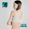 💗【提拉女王圆润款B-F】【7D超细纤维透气】润微洞洞模杯透气风王面料蜂巢+侧边果冻条文胸内衣 提拉薄纱【提拉系列】 商品缩略图5